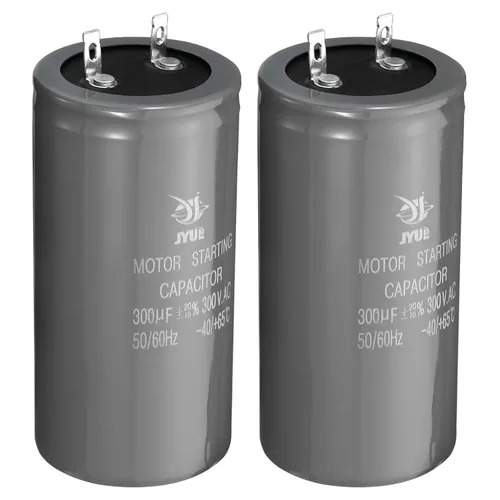 Vista 6 de PATIKIL Condensador de arranque del motor, 2 unidades 50uf 300V 50/60Hz CD60 condensador de arranque para aire acondicionado, motor eléctrico