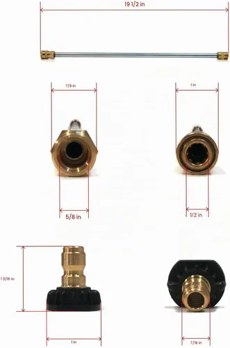 Vista 3 de Kit completo de repuestos para Limpiador a presión con atomizador Honda Excell & Troybilt