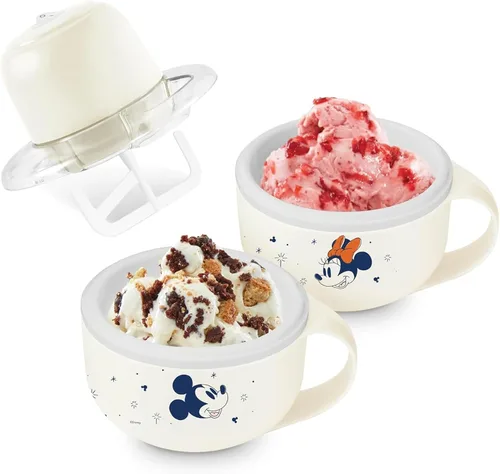 Vista 13 de Dash My Mug - Máquina para hacer helados, hace una sola porción de gelato, yogur congelado, sorbete y más, fácil de limpiar y usar, aguamarina, 2