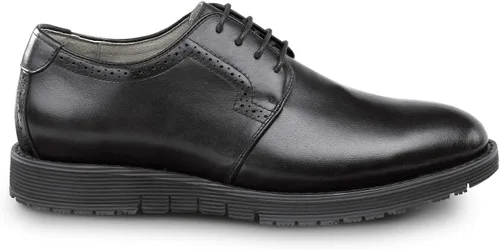 Vista 3 de SR Max Zapatos de vestir Beaufort MaxTrax SRO de punta suave para hombre Negro