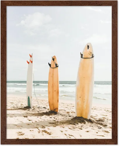 Vista 18 de Poster Master Póster clásico costero, impresión acuática vintage, regalo para artistas, amigos, atrapa las olas, surfistas en el mar, playa, costa