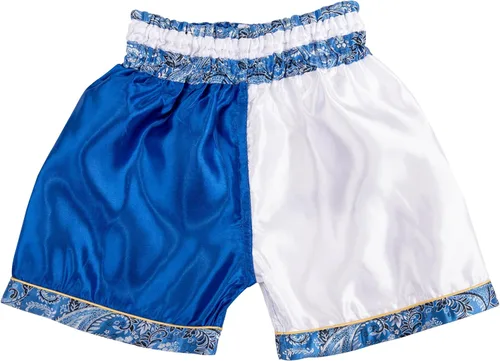 Vista 2 de MUAY NATION Muay Thai - Pantalones cortos para niños (2 años a 12 años) para niñas y niños, para kickboxing y artes marciales mixtas
