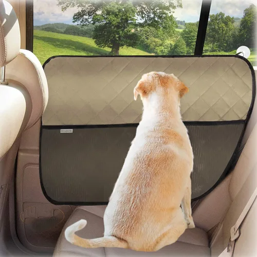 Vista 8 de 2 protectores de puerta de automóvil para perros y mascotas, impermeables, a prueba de arañazos, antideslizantes, duraderos, protectores de puerta