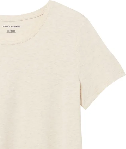 Vista 361 de Amazon Essentials Women's Regular-Fit Short-Sleeve Crewneck T-Shirt
