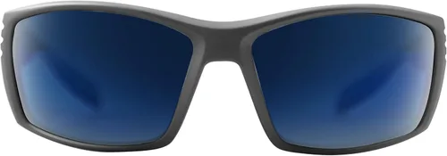 Vista 2 de Native Unisex Sunglasses Matte Black Frame, Green Reflex Lenses, 61MM