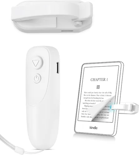 Vista 6 de Fuloview Turner de páginas con control remoto para Kindle Paperwhite Kobo eReaders, Page Turner Clicker con control remoto inalámbrico compatible