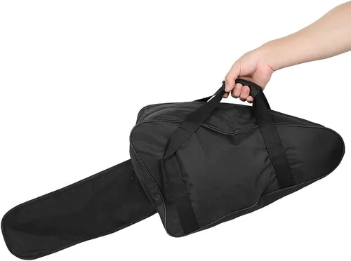 Vista 8 de Estuche portátil de tela Oxford impermeable de 35.4 x 10.6 pulgadas, bolsa de motosierra, bolsa de motosierra de protección completa, bolsa
