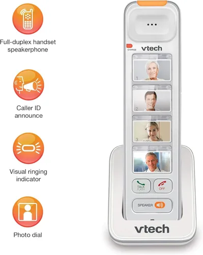 Vista 6 de Serie SN de VTech., Teléfono de marcación fotográfica.