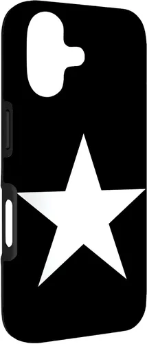 Vista 3 de Y2K Star On Front Black and White Mcbling Aesthetic 2000s Case for iPhone 17