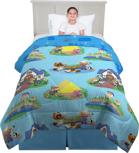 Vista 29 de Franco Ropa de cama para niños, edredón de microfibra suave, individual, Hello Kitty