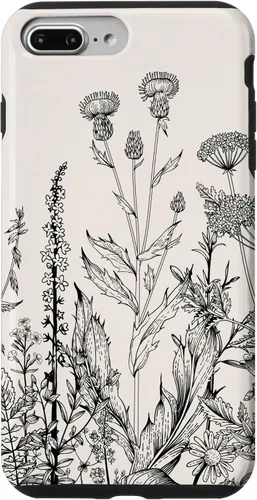 Vista 12 de iPhone 16 Cute Wildflowers Pattern Design Floral Case