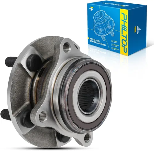 Vista 19 de PHILTOP 512012 x2 Conjunto de cubo de cojinete de rueda trasera para Volkswagen Jetta for 1998-2010 Volkswagen Beetle, 1999-2005 Volkswagen Jetta