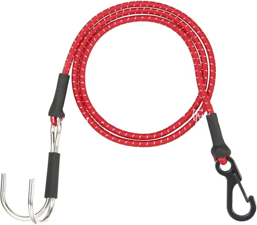 Vista 5 de Accesorios RC a escala 1/10, cuerda de escape de oruga RC 1/10, correa de cabrestante cinético, gancho de remolque, gancho de remolque de rescate