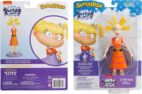 Vista 4 de BendyFigs Muñeca Rugrats Cynthia