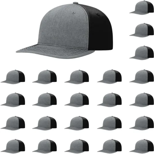 Vista 136 de Richardson 312 Gorra de béisbol ajustable con correa trasera de sarga Paquetes a granel disponibles - Talla única