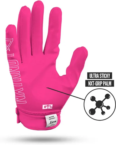 Vista 2 de Nxtrnd G2 Football Gloves, Men's Ultra Sticky Elite Receiver Gloves