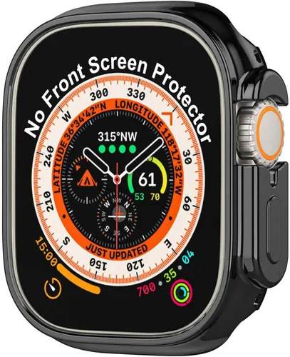 Vista 18 de BOTOMALL - Funda protectora para reloj 38mm 42mm 40mm 44mm (1.5 pulgadas, 1.65 pulgadas, 1.5 pulgadas, 1.73 pulgadas), poliuretano termoplástico