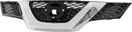 Vista 21 de Garage-Pro Conjunto de Parrilla Frontal para Nissan Frontier 1998-2000, Cáscara Cromada, Inserción Negra, Accesorios Nissan Frontier, NI1200183