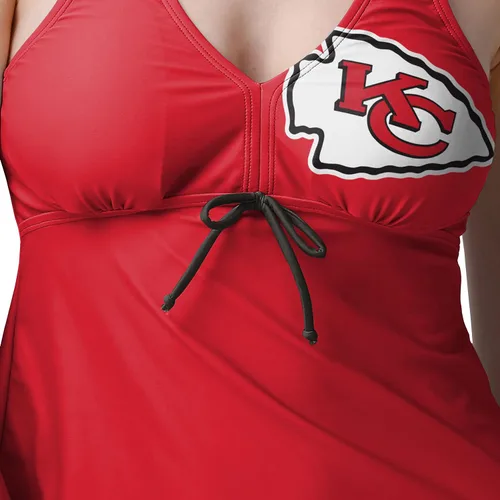 Vista 423 de FOCO Women's NFL Team Logo Ladies Bathing Swim Wear Suit