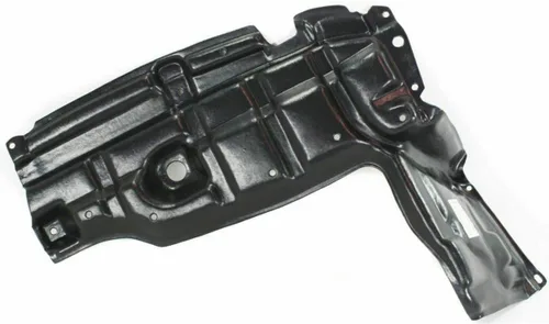 Vista 2 de Parts N Go Juego de revestimiento de guardabarros y cubierta inferior del motor con clips para Yaris Sedan 2007-2012, lado del conductor delantero