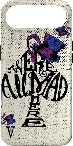 Vista 27 de iPhone 16 We're All Mad Here - Funda de Alicia en el País de las Maravillas