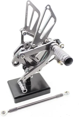 Vista 8 de Krace - Juego de reposapiés trasero para Kawasaki Ninja ZX6R ZX9R 1999-2002, ZZR600 2005-2008, reposapiés traseros, pedales de freno y cambio