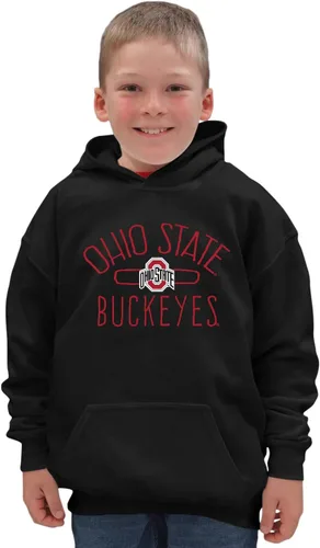 Vista 4 de Blue 84 NCAA - Sudadera con capucha unisex para niños, con licencia oficial de la Ncaa, color secundario