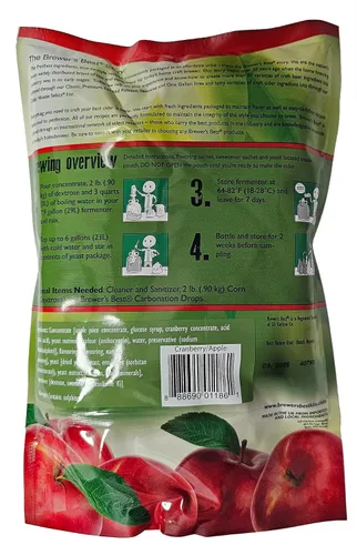 Vista 2 de Kit de sidra sin gluten Select Cranberry Apple Cider House