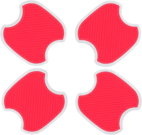 Vista 15 de 4 piezas protectores universales de borde de puerta de automóvil, protector de silicona para parachoques de carrocería de automóvil, moldura