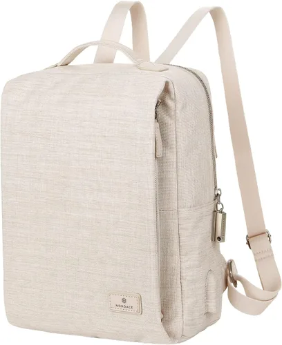 Vista 7 de Nordace Siena II Mini mochila inteligente para uso diario con puerto de carga USB, resistente al agua, elegante mochila para portátil para tareas