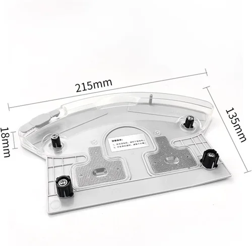 Vista 7 de Robot aspirador de barrido reemplazable tanque de agua Kit Smart Home Accesorios, compatible con piezas de repuesto Midea I2 VCR03