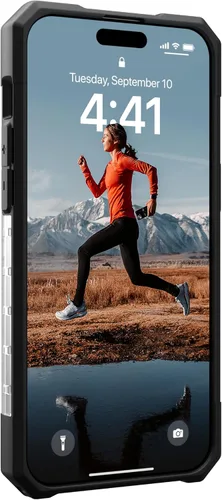 Vista 8 de URBAN ARMOR GEAR UAG - Funda compatible con iPhone 15 Pro Max de 6.7 pulgadas, de plasma, resistente y transparente, transparente, de grado militar