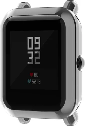 Vista 7 de BabyValley Funda compatible con Amazfit Bip/Bip U/Bip Lite - Carcasa protectora de pantalla para Bip/Bip U/Bip Lite (negro)