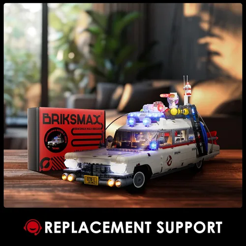 Vista 6 de BRIKSMAX Kit de iluminación LED para Cazafantasmas ECTO-1 - Compatible con el modelo de bloques de construcción Lego 10274 - No incluye el juego