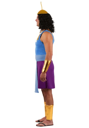 Vista 9 de Disfraz Deluxe Kronk para Hombre de Disney El Emperador y sus Locuras Multicolor