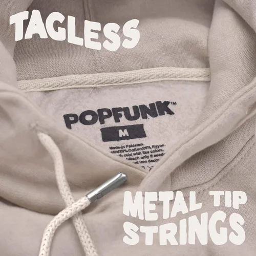 Vista 4 de Popfunk Friends The More For Me - Sudadera con capucha oficial de triple mezcla ultrasuave