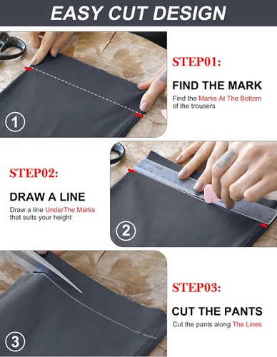 Vista 7 de Rammus Pantalones de yoga para mujer con bolsillos, pantalones de trabajo elásticos para mujer, corte de bota, para negocios, oficina, casual