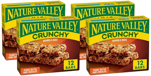 Vista 16 de Nature Valley Barras de granola crujientes, Apple Crisp, caja de edición limitada, 12 barras, 8.94 oz (6 bolsas)