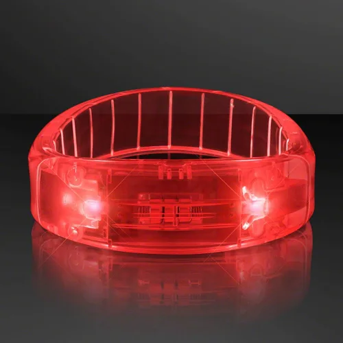 Vista 3 de FlashingBlinkyLights Pulseras con luz LED roja