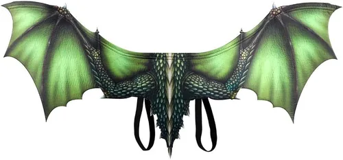 Vista 38 de Himine Alas de dragón no tejidas para adultos Cosplay Props