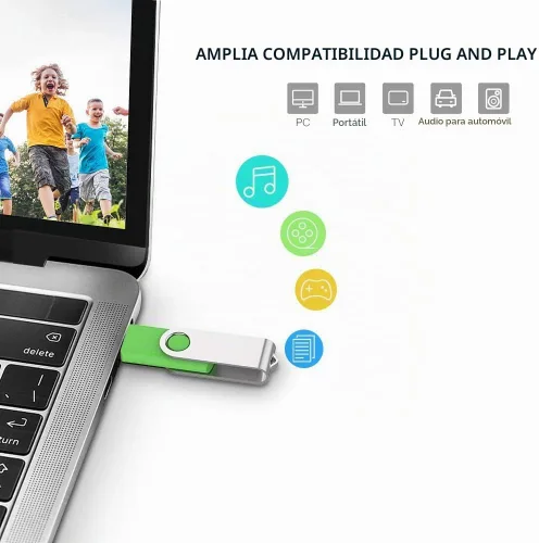 Vista 3 de KEXIN 5 unidades USB 8G/32G/64G dispositivo de memoria USB