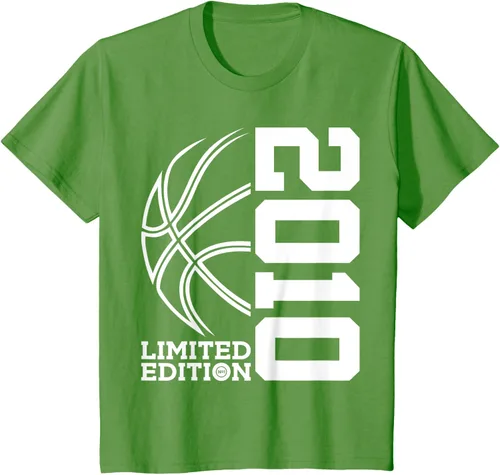 Vista 90 de Camiseta de baloncesto de 13 cumpleaños edición limitada 2010, Negro