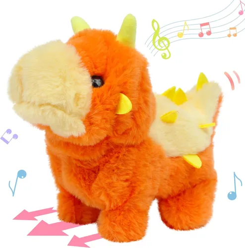 Vista 8 de Hopearl - Conejo saltarín con campana, interactivo, mascota electrónica de peluche con sonidos y movimientos, orejas que se mueven y nariz que se
