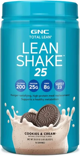 Vista 18 de GNC Total Lean Lean Shake 25 - Mantequilla de maní y chocolate (16 porciones)