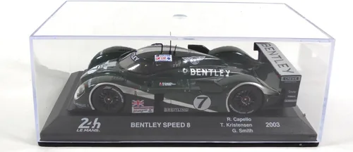 Vista 7 de OPO 10 - Coche miniatura coleccionable 1/43 compatible con Bentley Speed 8#7 24h Le Mans 2003 - LM013