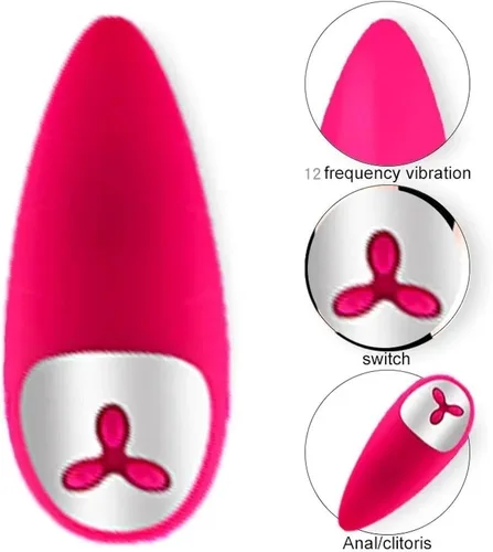 Vista 6 de Juguete sexual vibratorio, estimulador femenino del punto G y del clítoris, múltiples modos de vibración, juguete para adultos, dispositivo