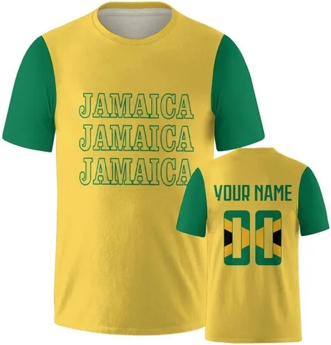 Vista 46 de Camisetas de fútbol nacionales personalizadas 2024 con diseño de fuentes, ropa personalizada con tus números de nombre para hombres, mujeres