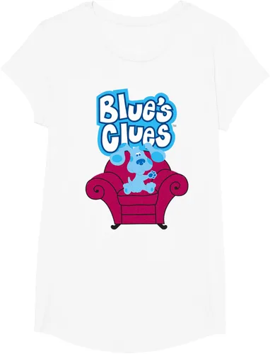 Vista 18 de Camiseta Blue's Clues On Red Sofa Negro