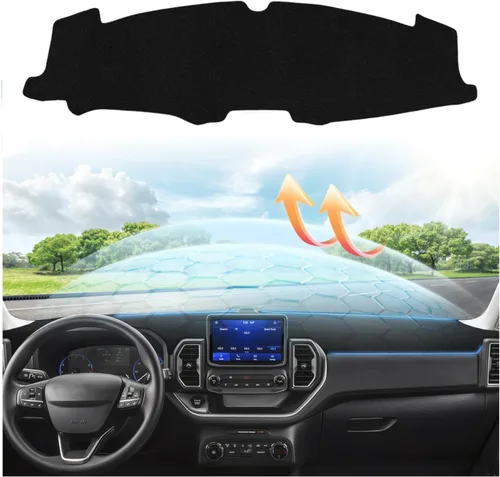 Vista 30 de CARTIST Cubierta de Tablero de Ajuste Personalizado para Chevy Chevrolet Silverado/GMC Sierra 1500 2014-2018, Silverado/GMC Sierra 2500HD 3500HD