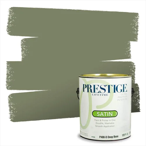 Vista 223 de Prestige Paints - 2 en 1, pintura base y pintura de exterior, E100-N-735BM